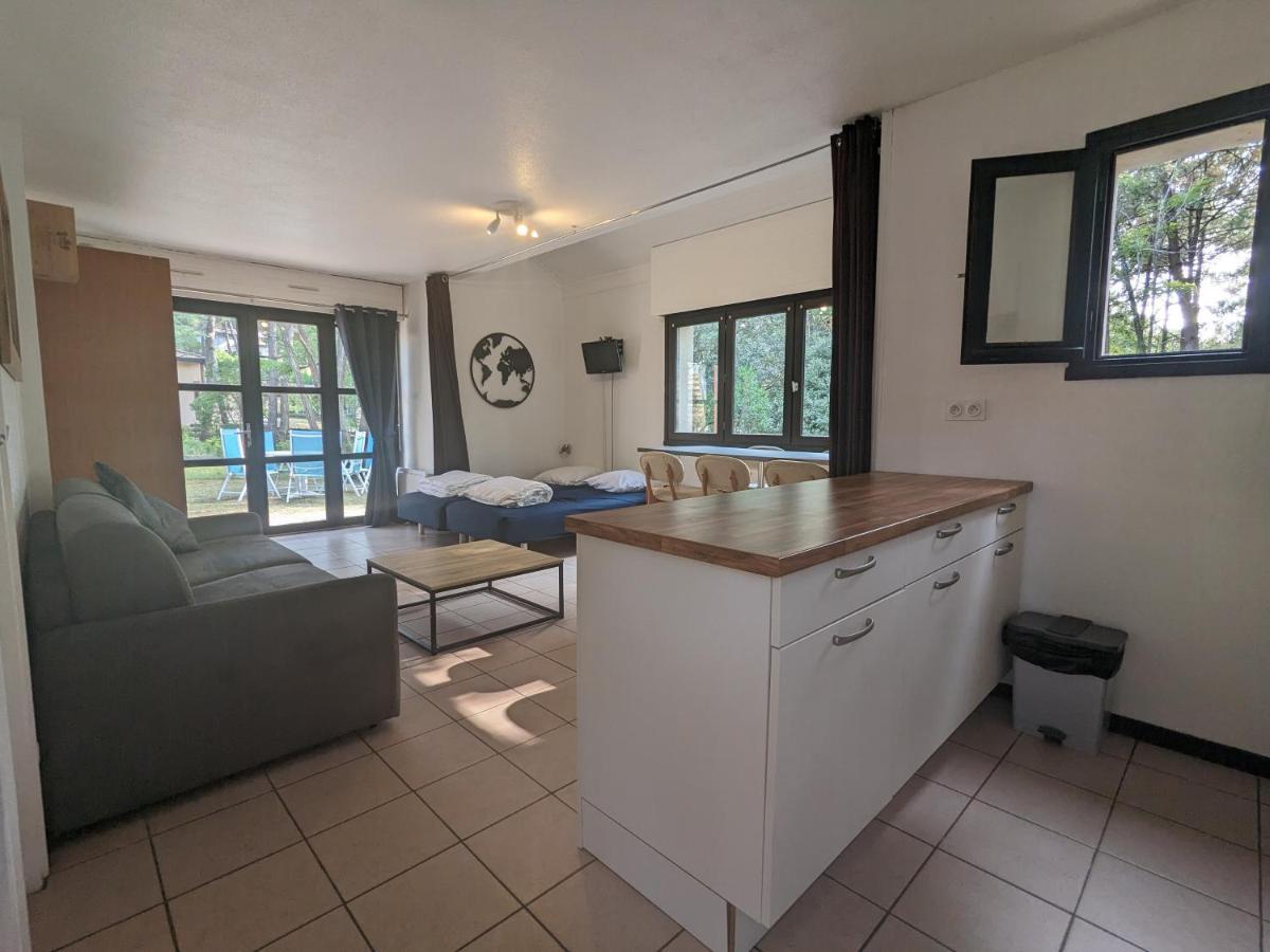 Superbe Appartement Dans La Pinede, Proche Ocean Лакано Экстерьер фото